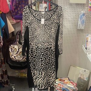 Animal Print Women's Dress